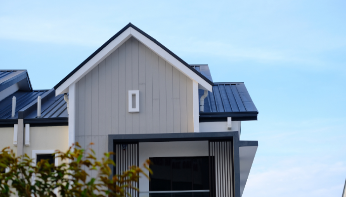 奇麗に塗装された外壁